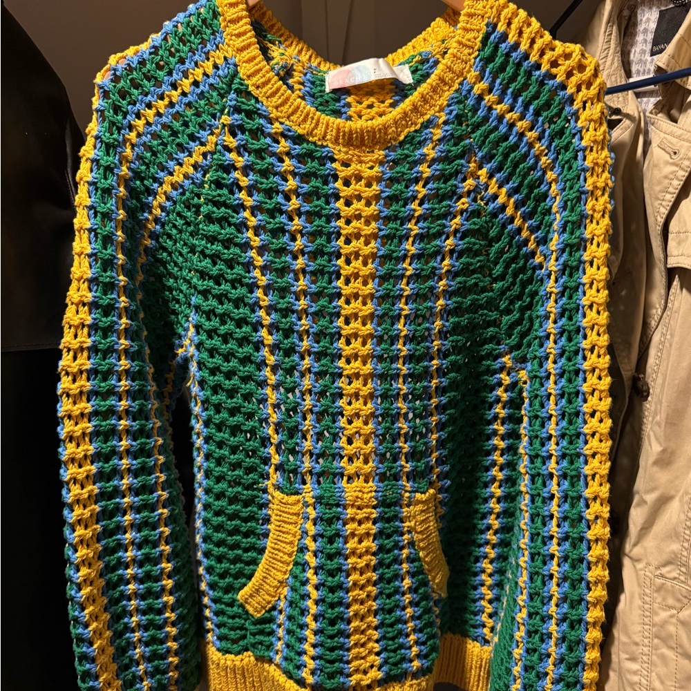 Free People Multicolor Knit Sweater